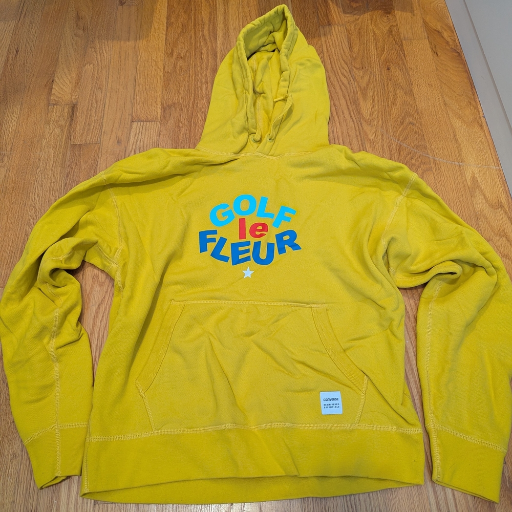 Golf Le Fleur Yellow Hoodie